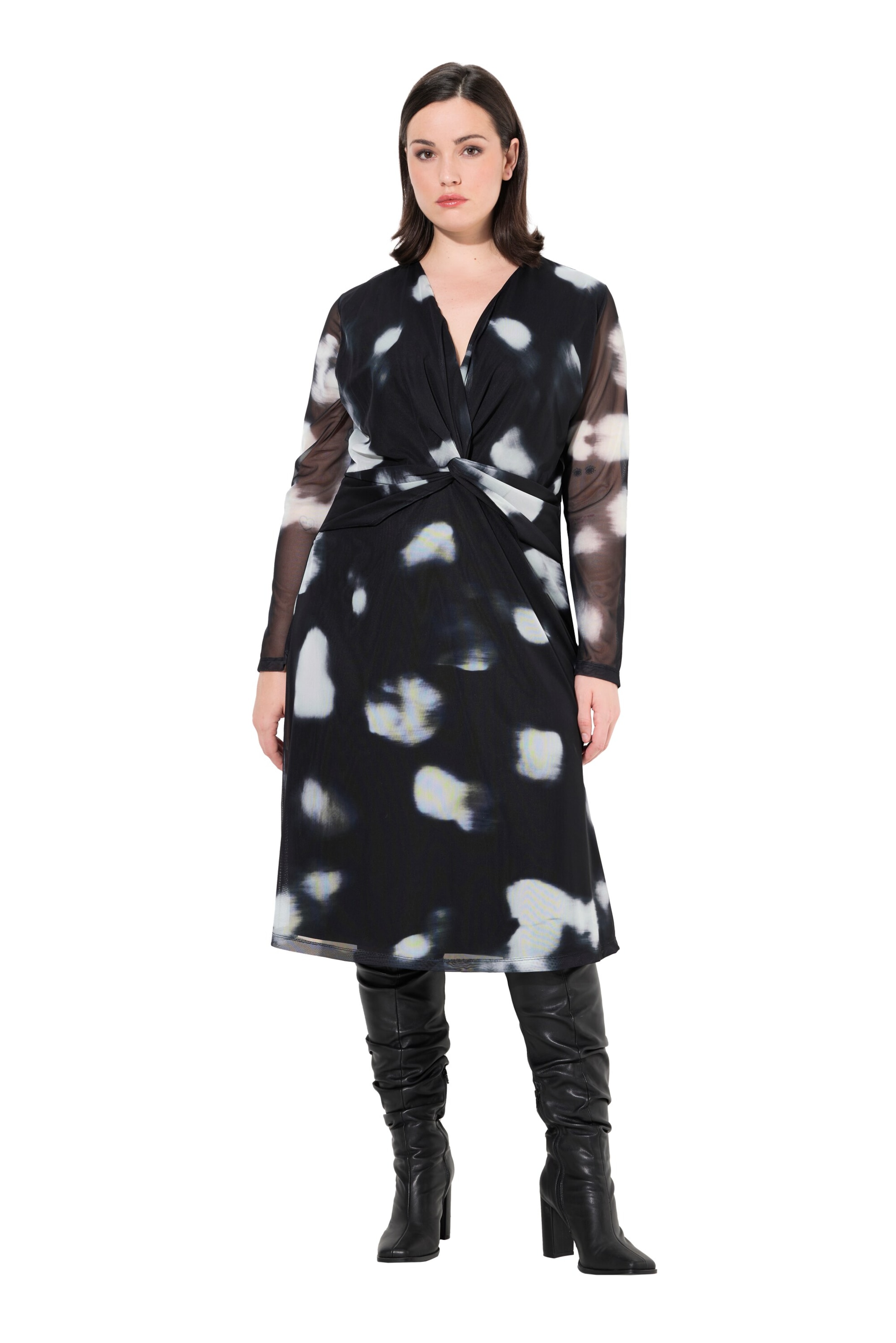 Ulla Popken Kleid in Schwarz