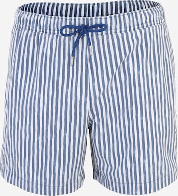 Abercrombie & Fitch Uimashortsit värissä sininen: etupuoli