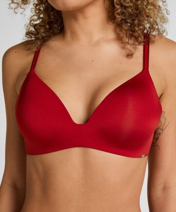 Hunkemöller T-shirt Bra 'Mona' in Red