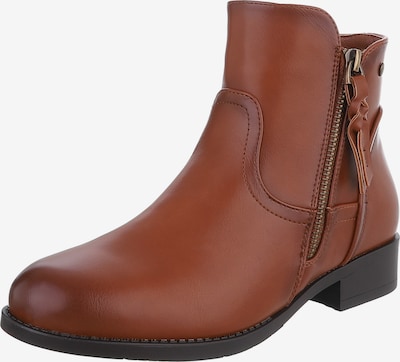Ital-Design Stiefelette in camel, Produktansicht