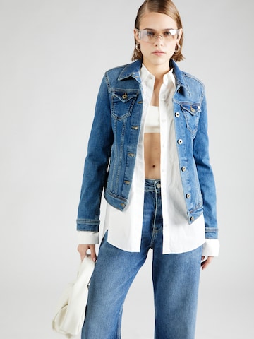 Pepe Jeans Φθινοπωρινό και ανοιξιάτικο μπουφάν 'THRIFT' σε μπλε: μπροστά