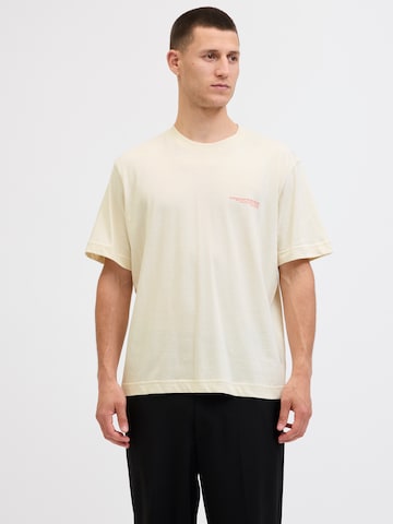 JACK & JONES Футболка 'JORBILLYBURG' в Белый