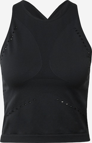 ADIDAS PERFORMANCE Sports top 'Aero' in Black: front