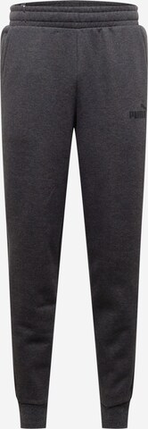 PUMA Tapered Workout Pants in Grey: front