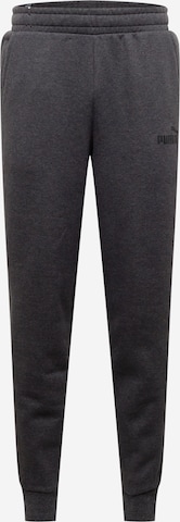 PUMA - Tapered Pantalón deportivo en gris: frente