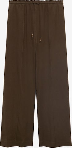 Loosefit Pantalon 'SCOTT' MANGO en marron : devant