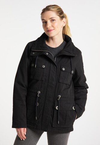 Veste mi-saison usha BLUE LABEL en noir : devant