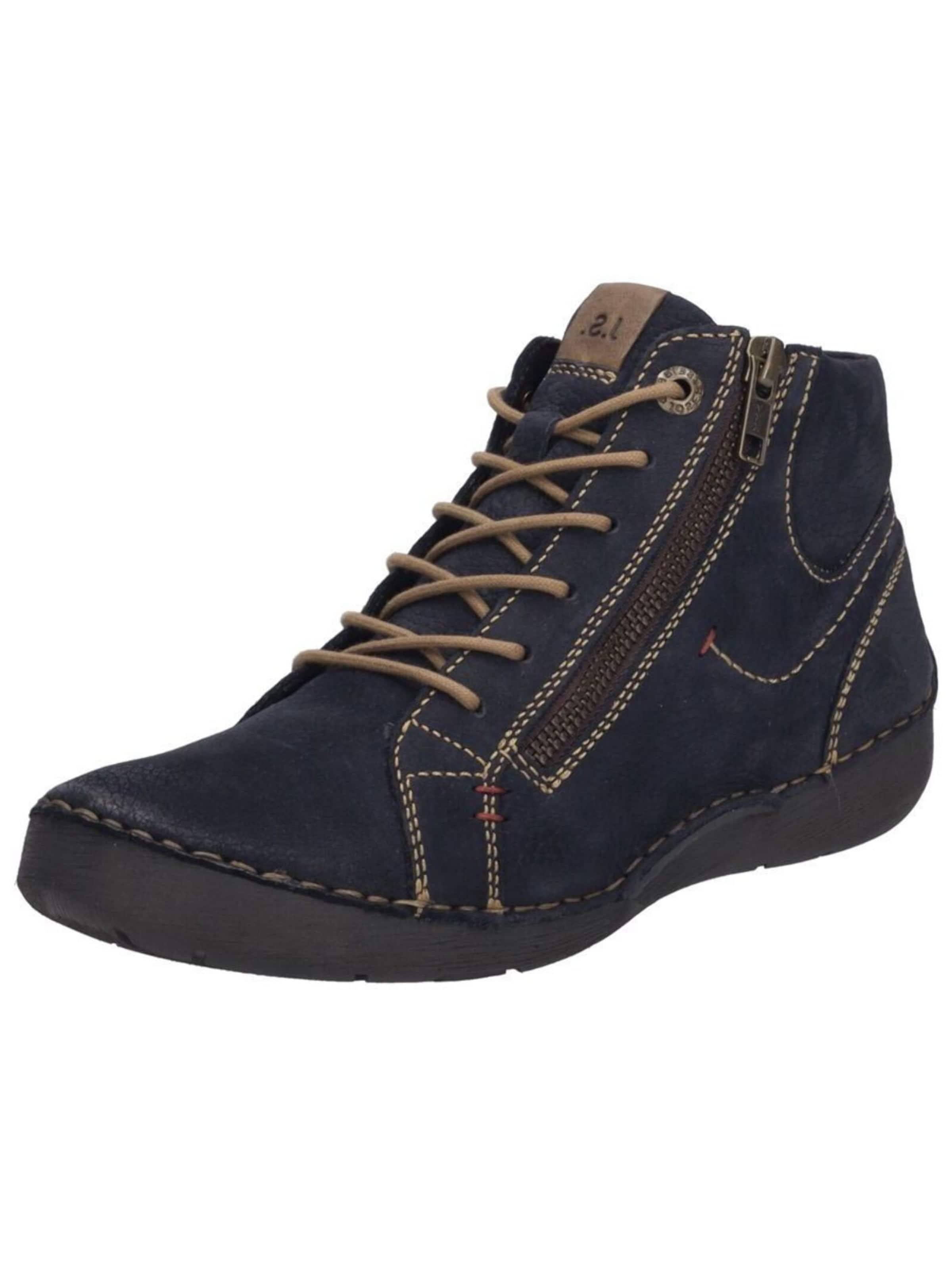 Bottines à lacets 'Fergey 67' JOSEF SEIBEL en bleu : devant