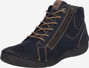 Bottines à lacets 'Fergey 67' JOSEF SEIBEL en bleu : devant