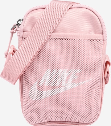 Nike Sportswear Чанта за през рамо тип преметка 'Heritage' в розово