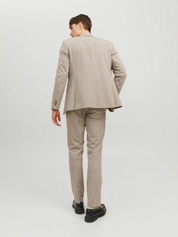 JACK & JONES Slimfit Bukser med fals 'Solaris' i beige