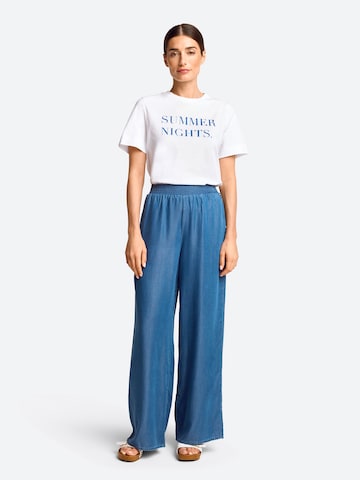 Wide leg Pantaloni di Rich & Royal in blu