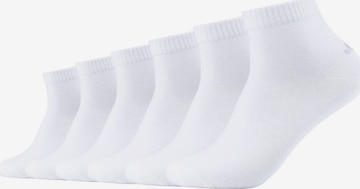 Chaussettes s.Oliver en blanc : devant
