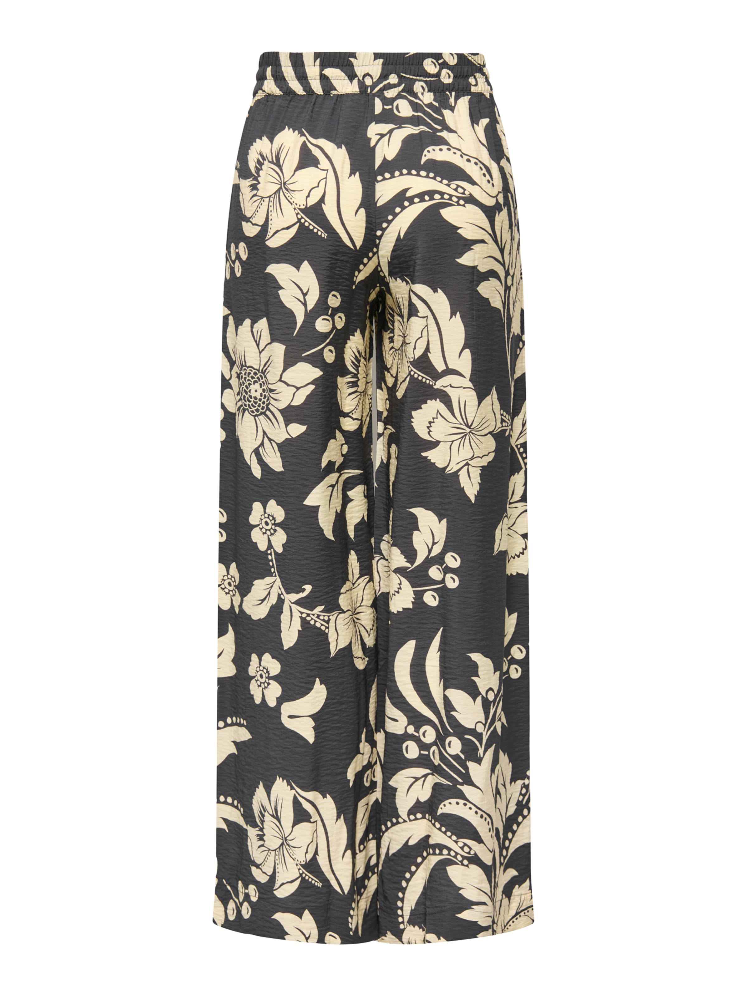 JDY PetiteWide Leg/ Široke nogavice Hlače 'JDYTROYA' - crna boja