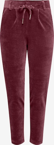 ONLY - Pantalón 'ONLPOPTRASH' en rojo: frente
