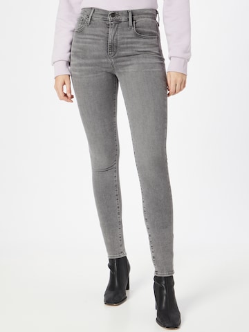 LEVI'S ® Skinny Jeans '720™ High Rise Super Skinny' in Grey: front