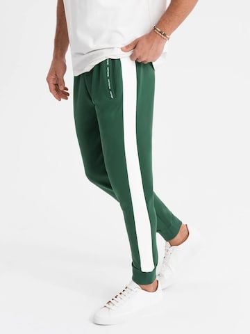 Regular Pantalon 'OM-PASK-0229' Ombre en vert