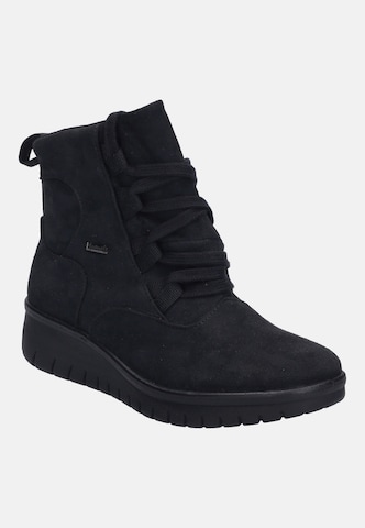 JOSEF SEIBEL Lace-up bootie 'Calais 08' in Black