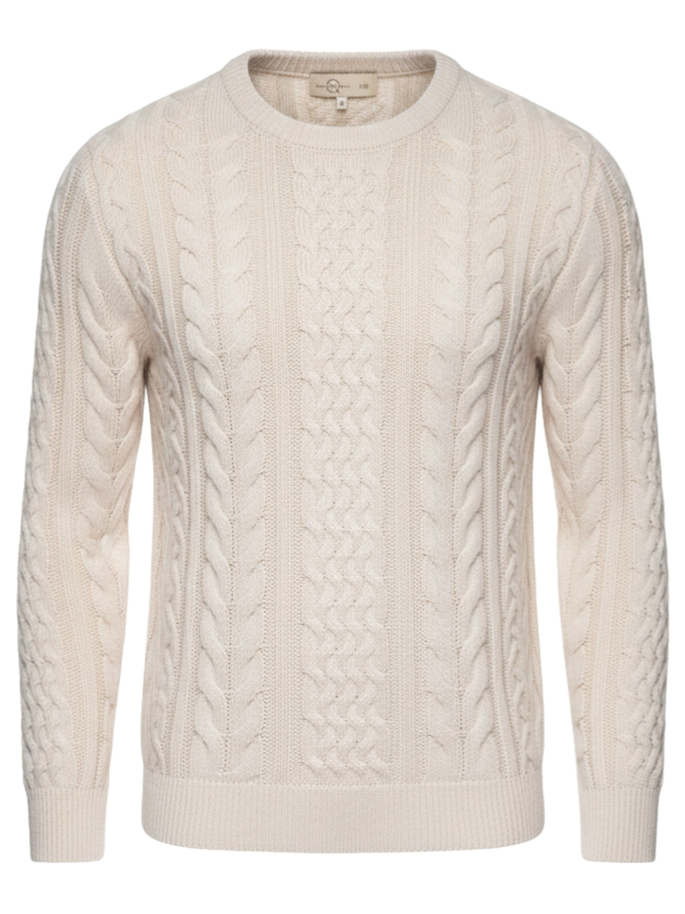 Ombre Sweater 'OM-SWSW-0173' in White: front