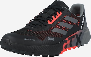 adidas Terrex Running Shoes 'Agravic Flow 2.0' in Black: front