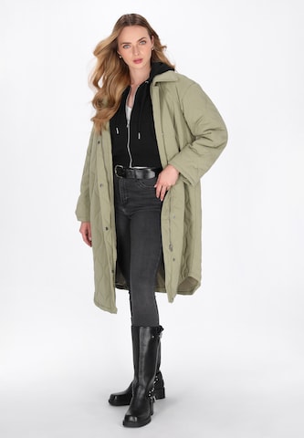 Manteau mi-saison 'Vintage' DreiMaster Vintage en vert