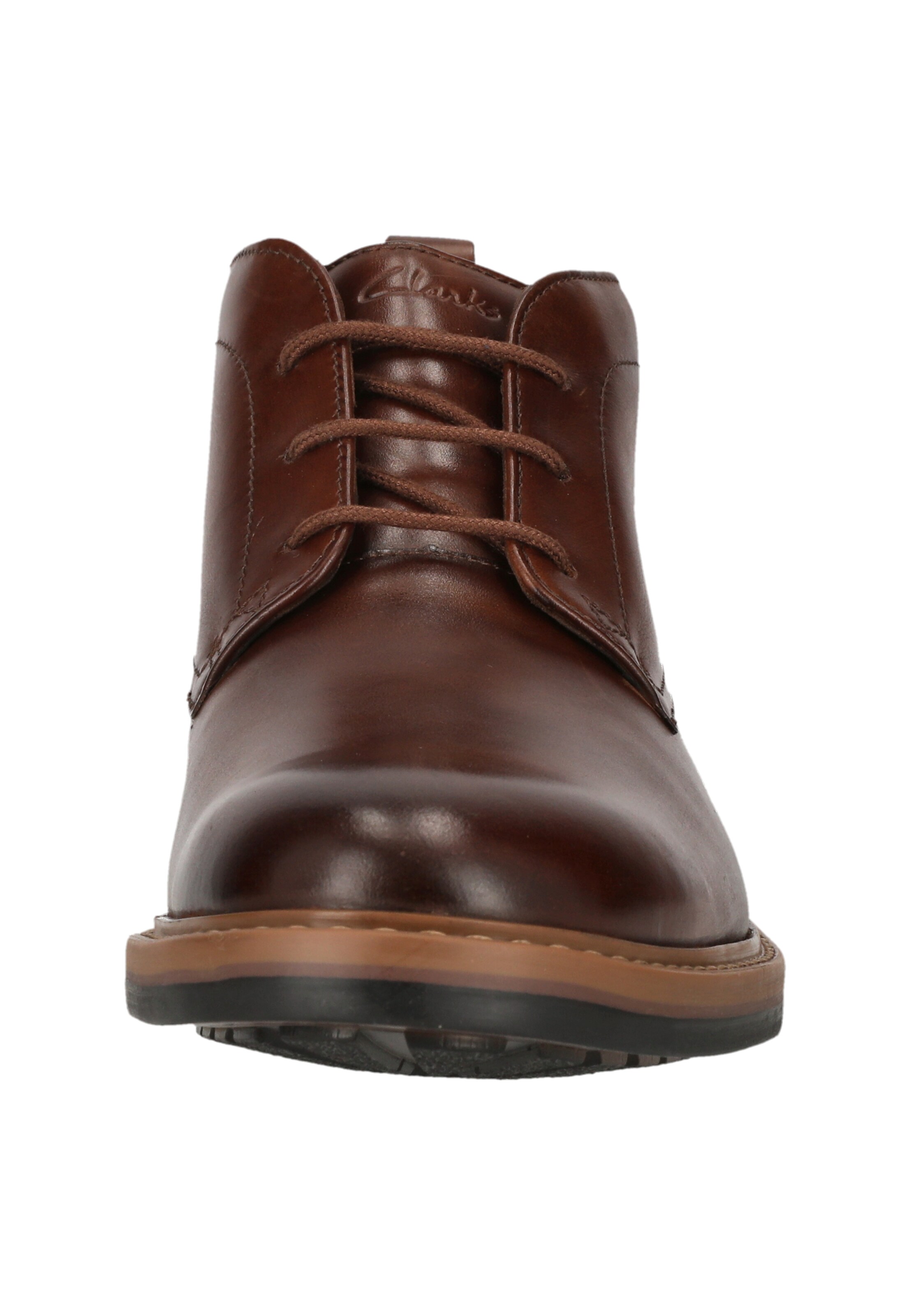 CLARKS Veterschoen 'Aldwin Chukka' in Bruin