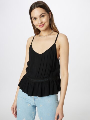 ABOUT YOU Top 'Emina' in Black: front