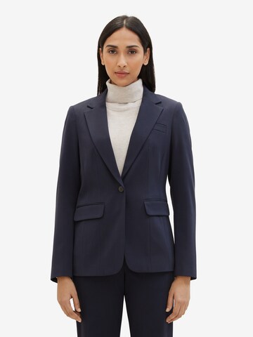 Blazer 'Classic' TOM TAILOR en bleu : devant