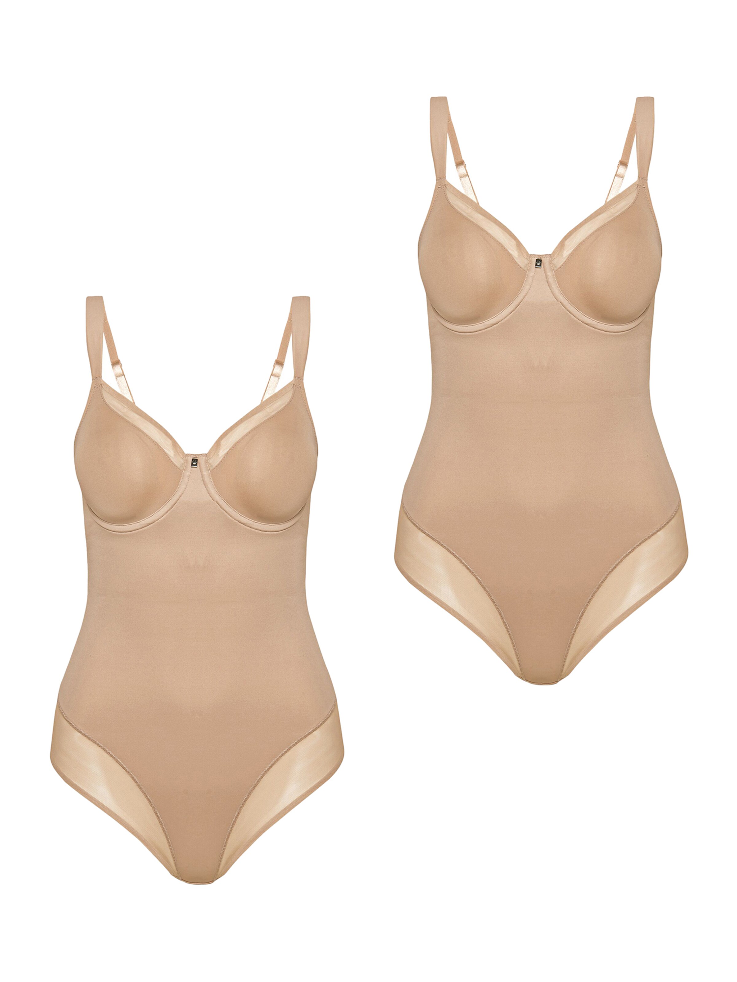 TRIUMPH Bodysuit ' True Shape Sensation ' in Beige: front