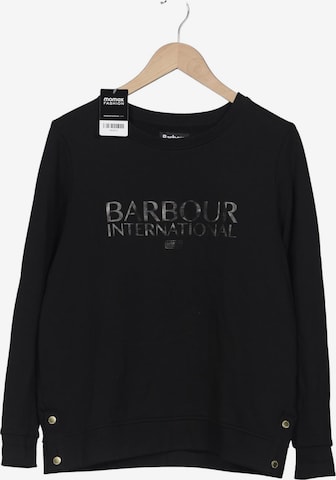 Barbour Sweater L in Schwarz: Vorderseite