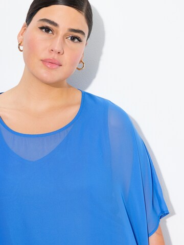 Camicia da donna di Ulla Popken in blu
