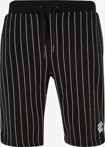 regular Pantaloni di ROCAWEAR in nero: frontale