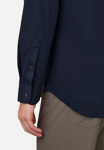 Coupe regular Chemise Boggi Milano en bleu
