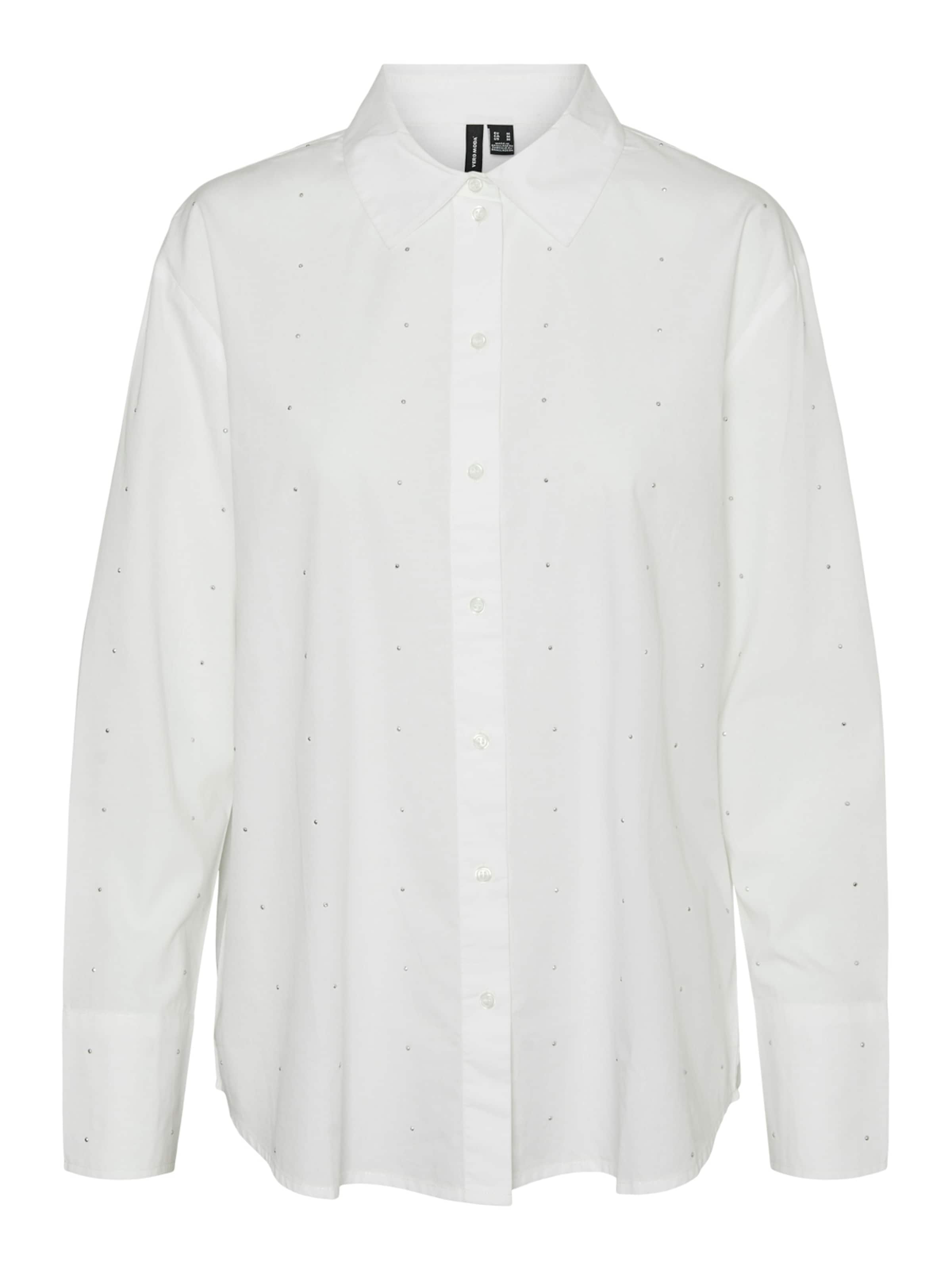 Camicia da donna 'CHARLOTTE' di VERO MODA in bianco: frontale