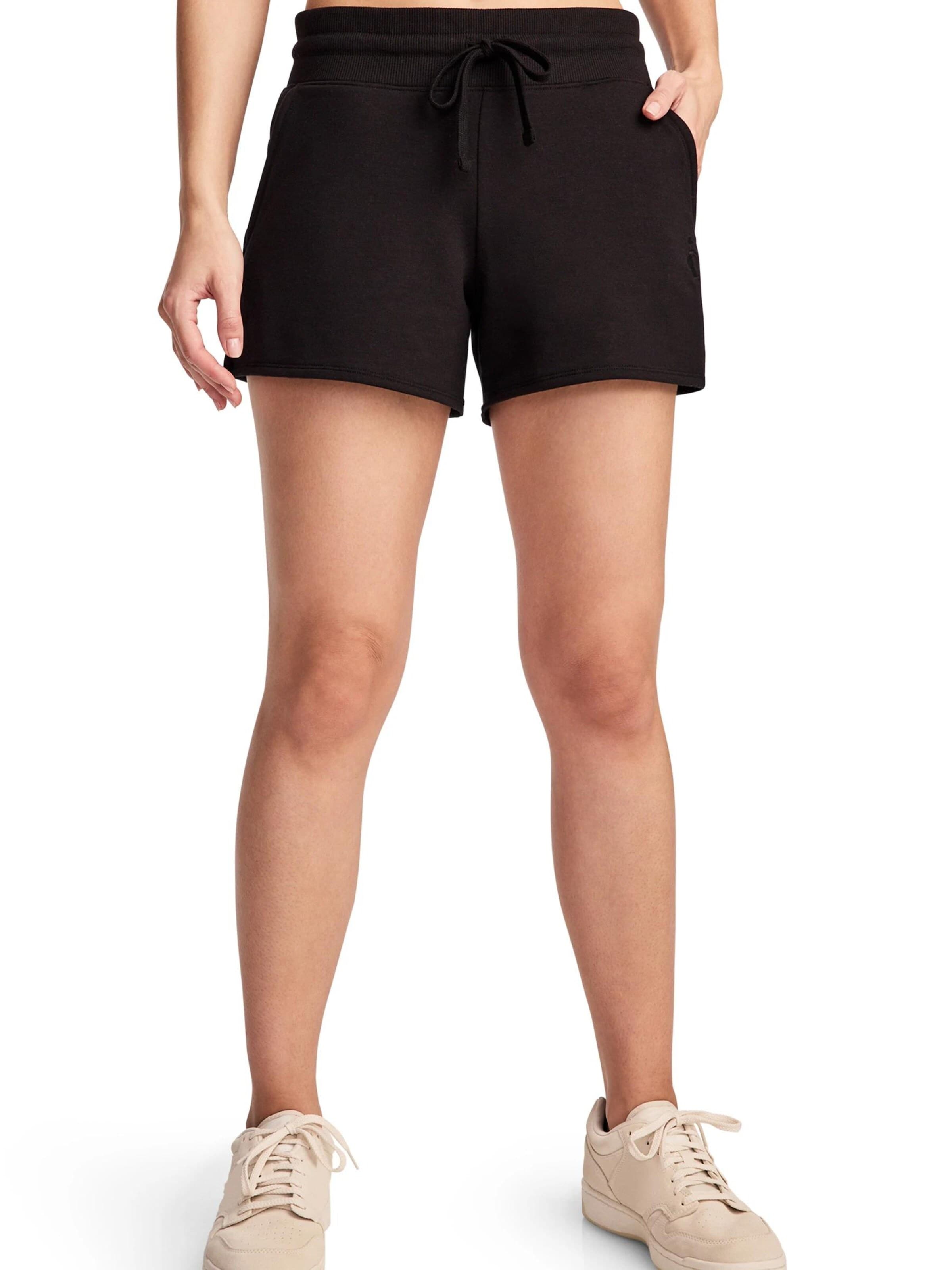 JOCKEY Loose fit Pants 'Unwind Lounge Short' in Black: front