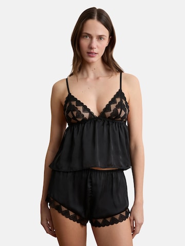 ETAM Slaapshirt 'Desir' in Zwart