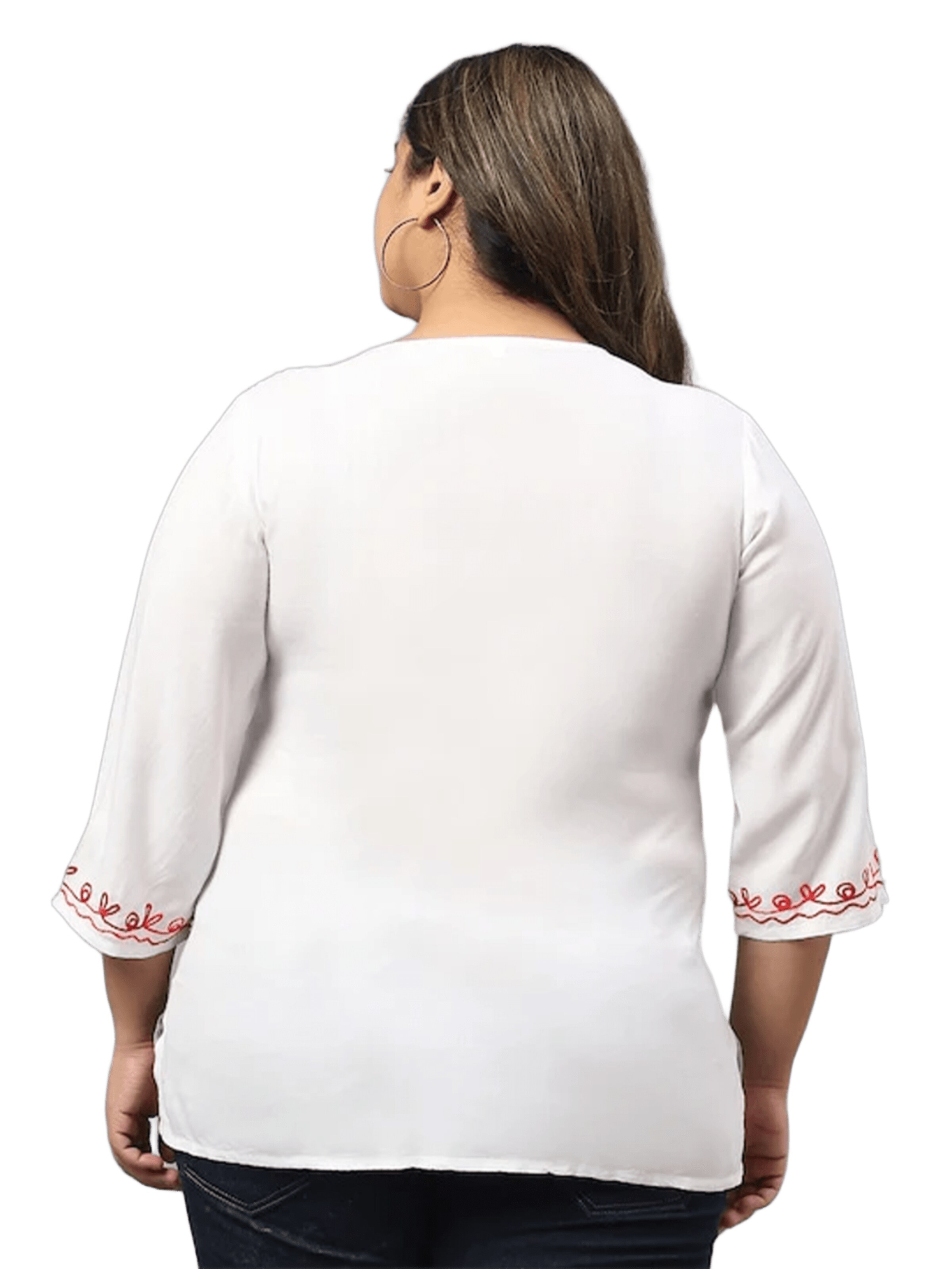 PfauGermany Traditional Blouse in White