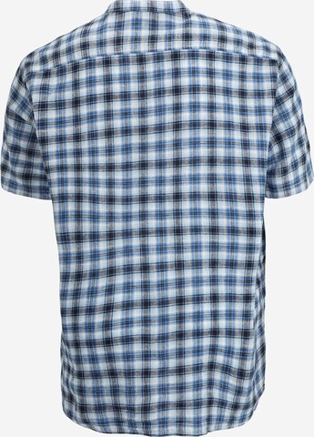 s.Oliver Men Big Sizes Regular fit Button Up Shirt in Blue