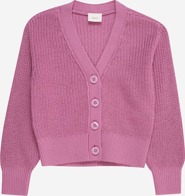 s.Oliver Strickjacke in Pink: predná strana