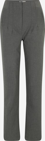 JDY Tall Regular Pants 'SIENNA' in Grey: front