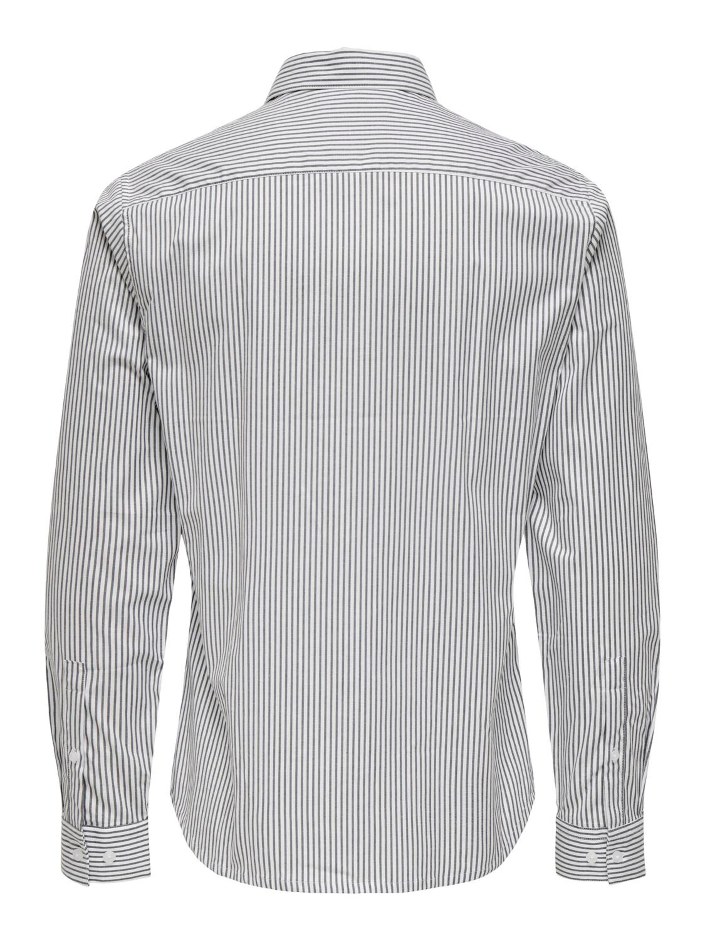 Coupe slim Chemise 'ONSJORDAN' Only & Sons en bleu