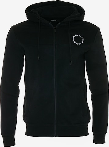 BIG STAR Sweatshirt ' AJRON ' in Black: front