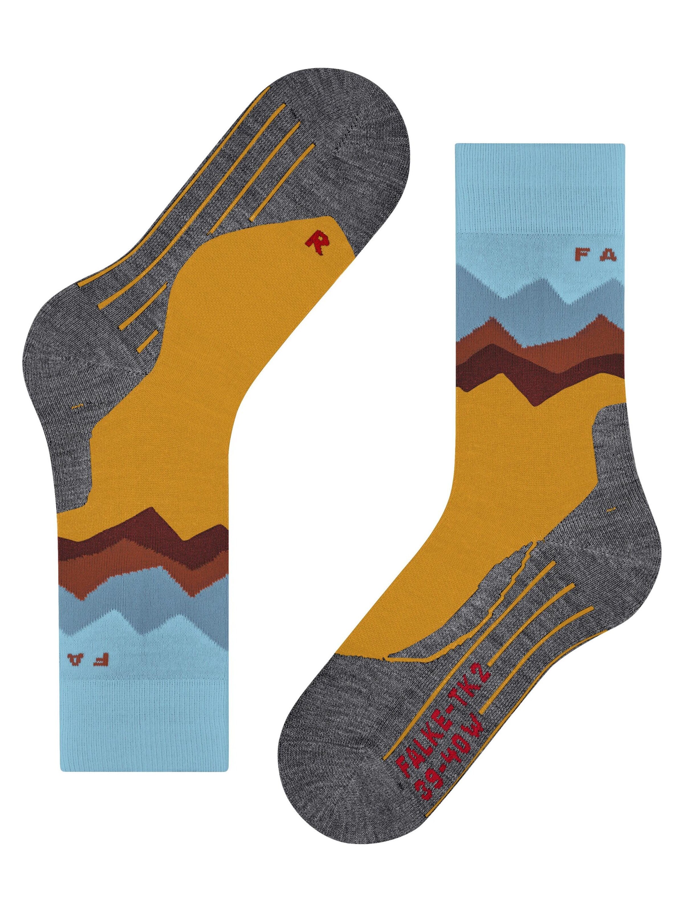 FALKE Sportsocken 'TK2 Explore'‌‌‌‌‌‌‌ in Orange