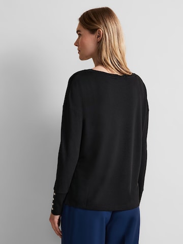 STREET ONE Shirt in Schwarz