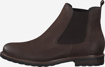 TAMARIS Chelsea boots i brun