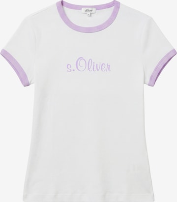 s.Oliver - Camisa em roxo: frente