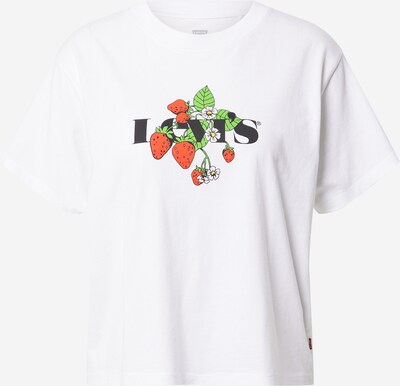 LEVI'S ® Shirt 'Graphic Varsity Tee' in mischfarben / weiß, Produktansicht