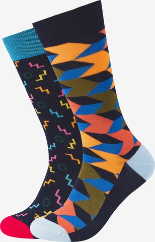 FUN Socks Socks 'Pattern' in Blue: front