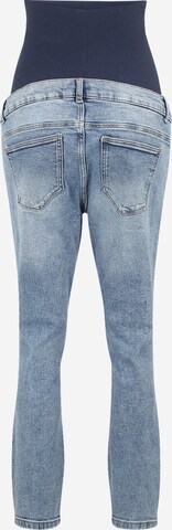 Slimfit Jeans 'Malaga' di MAMALICIOUS in blu