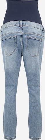 MAMALICIOUS Slimfit Jeans 'Malaga' i blå